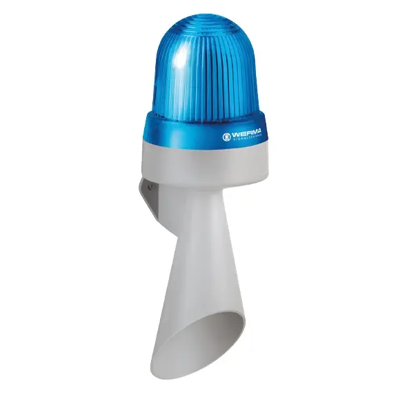 Werma 434.500.60, LED Hupe WM Dauerlicht 115-230VAC BU