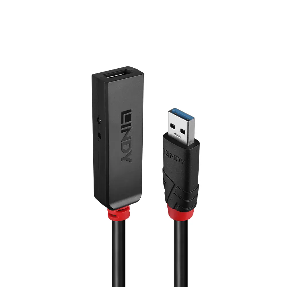 Produktfoto 1 von LINDY 43403, 10m USB 3.0 Aktivverlängerung Slim