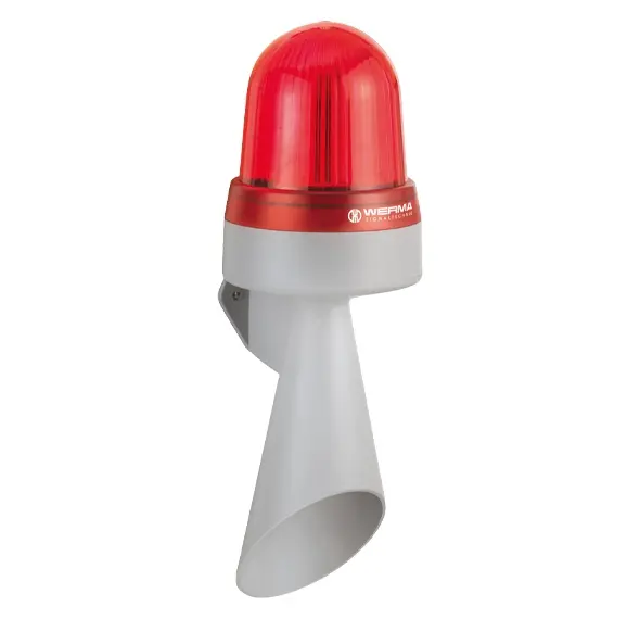 Produktfoto 1 von Werma 434.100.60, LED Hupe WM Dauerton 115-230VAC RD