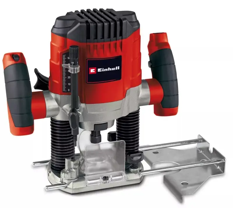 Produktfoto 1 von Einhell Oberfräse TC-RO 1155 Kit, 1100 W, 0-55 mm Hubhöhe, mit 15-tlg.