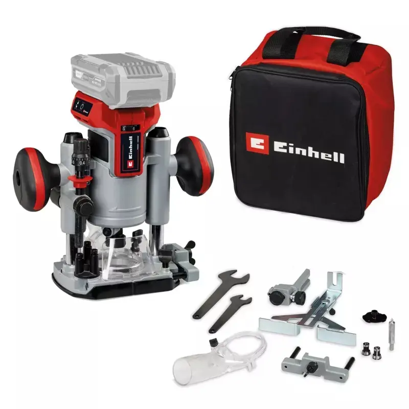 Produktfoto 1 von Einhell TP-RO 18 Set Li BL-Solo Akku-Oberfräsenset, SKU: 4350410