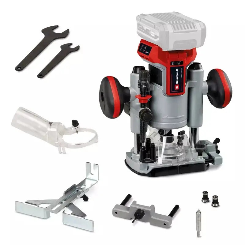 Produktfoto 1 von Einhell Akku-Ober/-Kantenfräse TP-RO 18 Set Li BL Kit (1x 4,0 Ah), SKU: 4350411