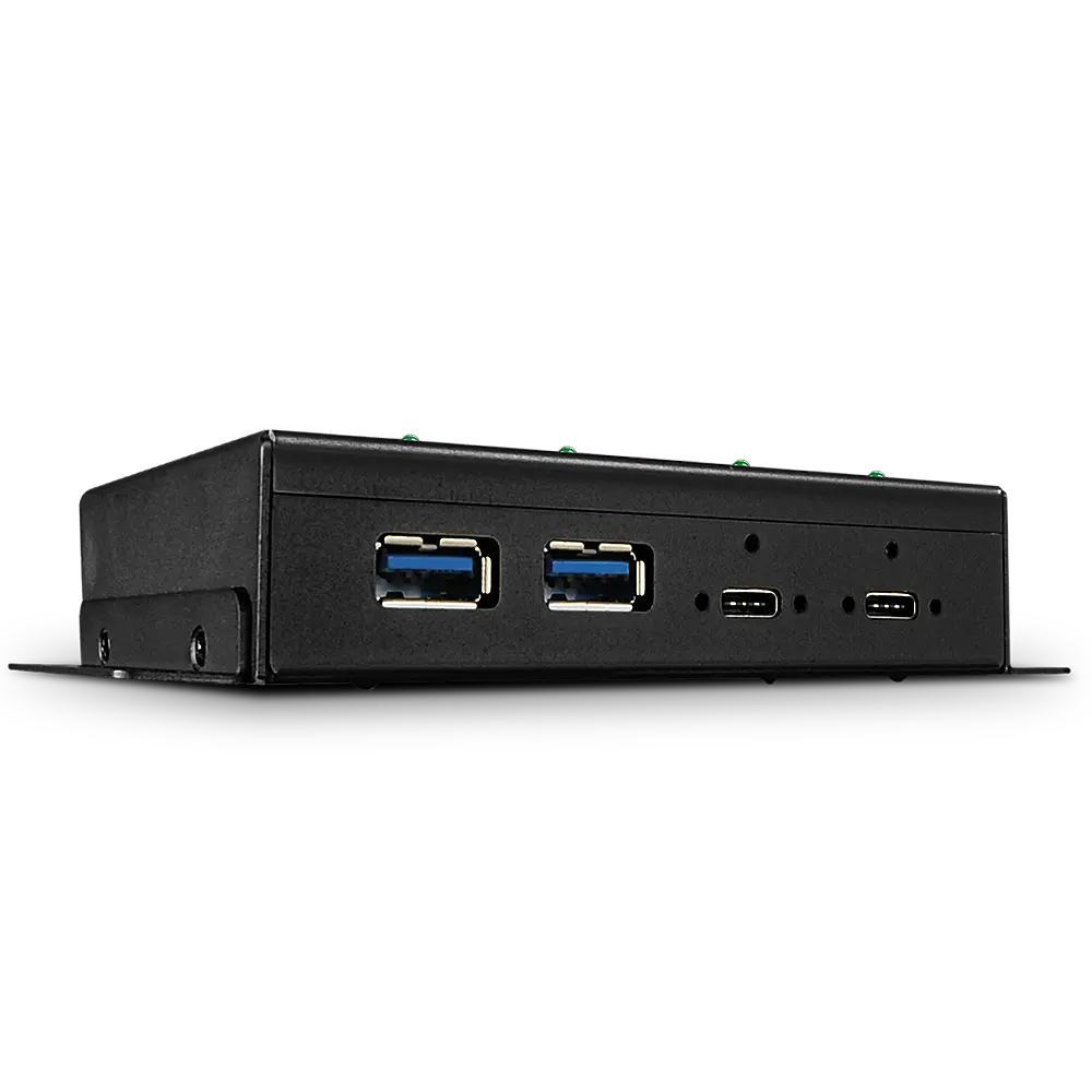Produktfoto 1 von LINDY 43094, 4 Port USB 3.2 Gen 2 Typ C Metall Hub