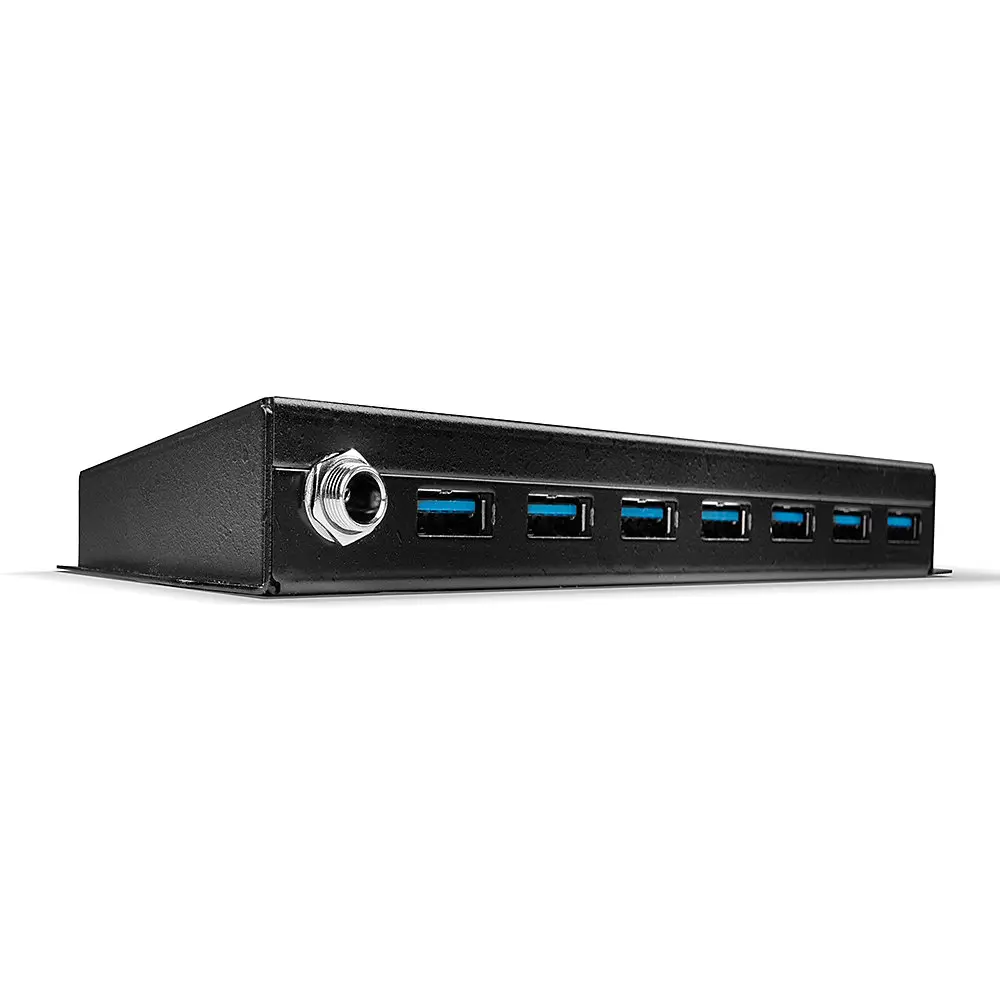 Produktfoto 1 von LINDY 43128, 7 Port USB 3.0 Metall Hub