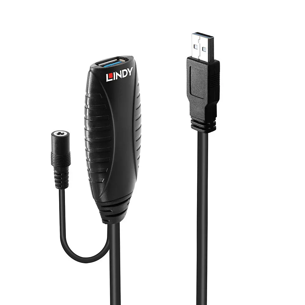 Produktfoto 1 von LINDY 43156, 10m USB 3.0 Aktivverlängerung