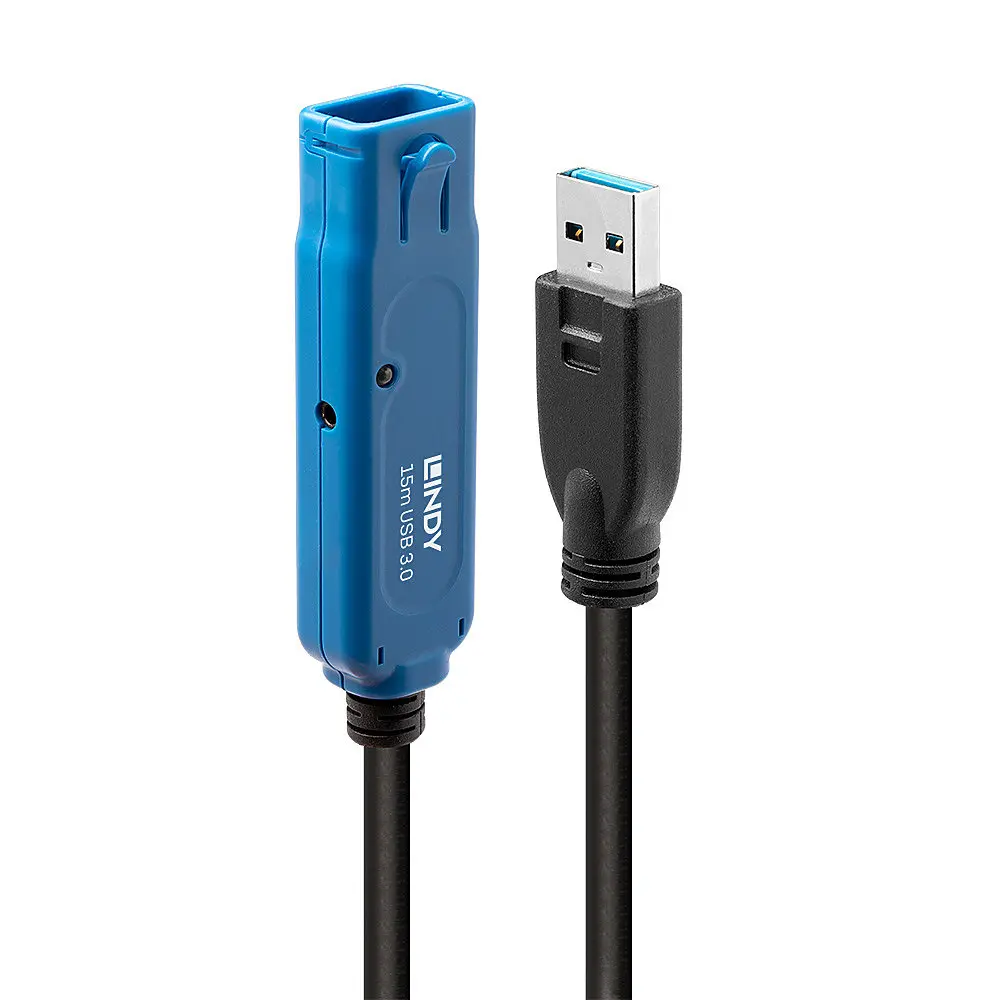 Produktfoto 1 von LINDY 43229, 15m USB 3.0 Aktivverlängerung Pro