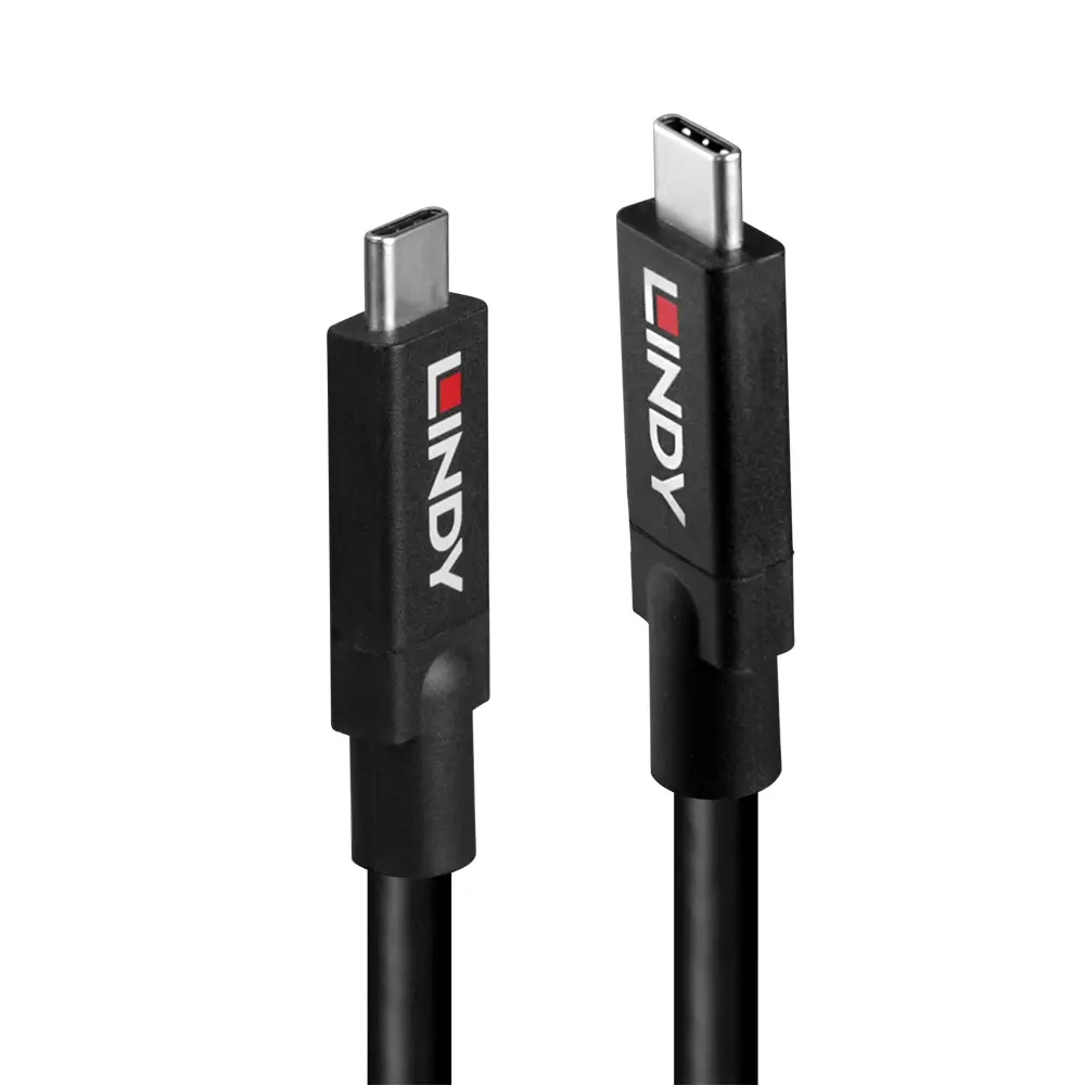 Produktfoto 1 von LINDY 43308, 5m Aktives USB 3.2 10Gbit/s C/C Kabel