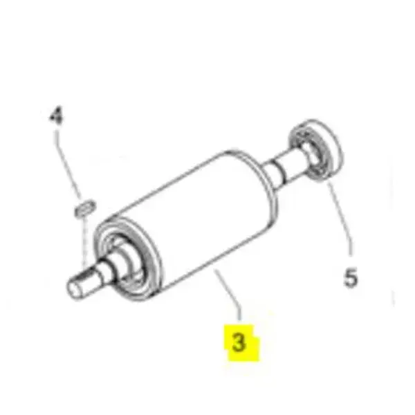 Produktfoto 1 von Kränzle Rotor mit Motorwelle, für K 125, K 135