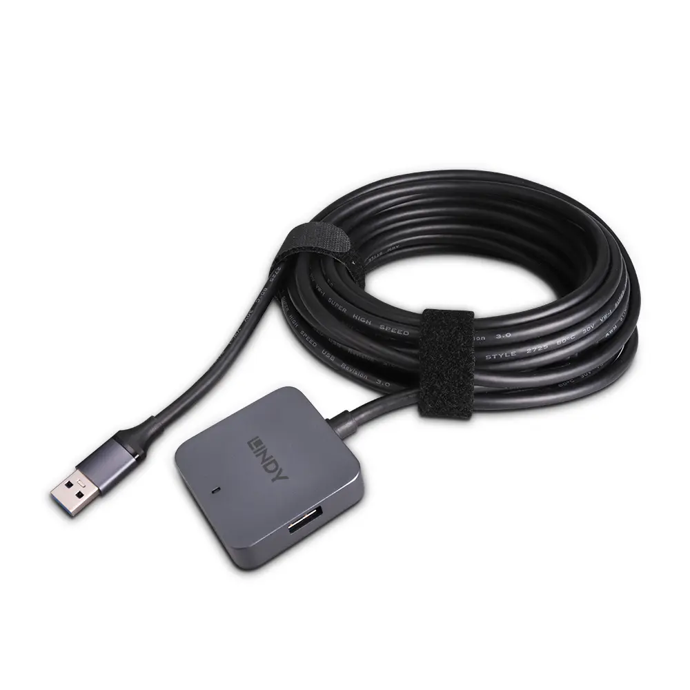 Produktfoto 1 von LINDY 43388, 5m USB 3.0 Hub, 4 Port