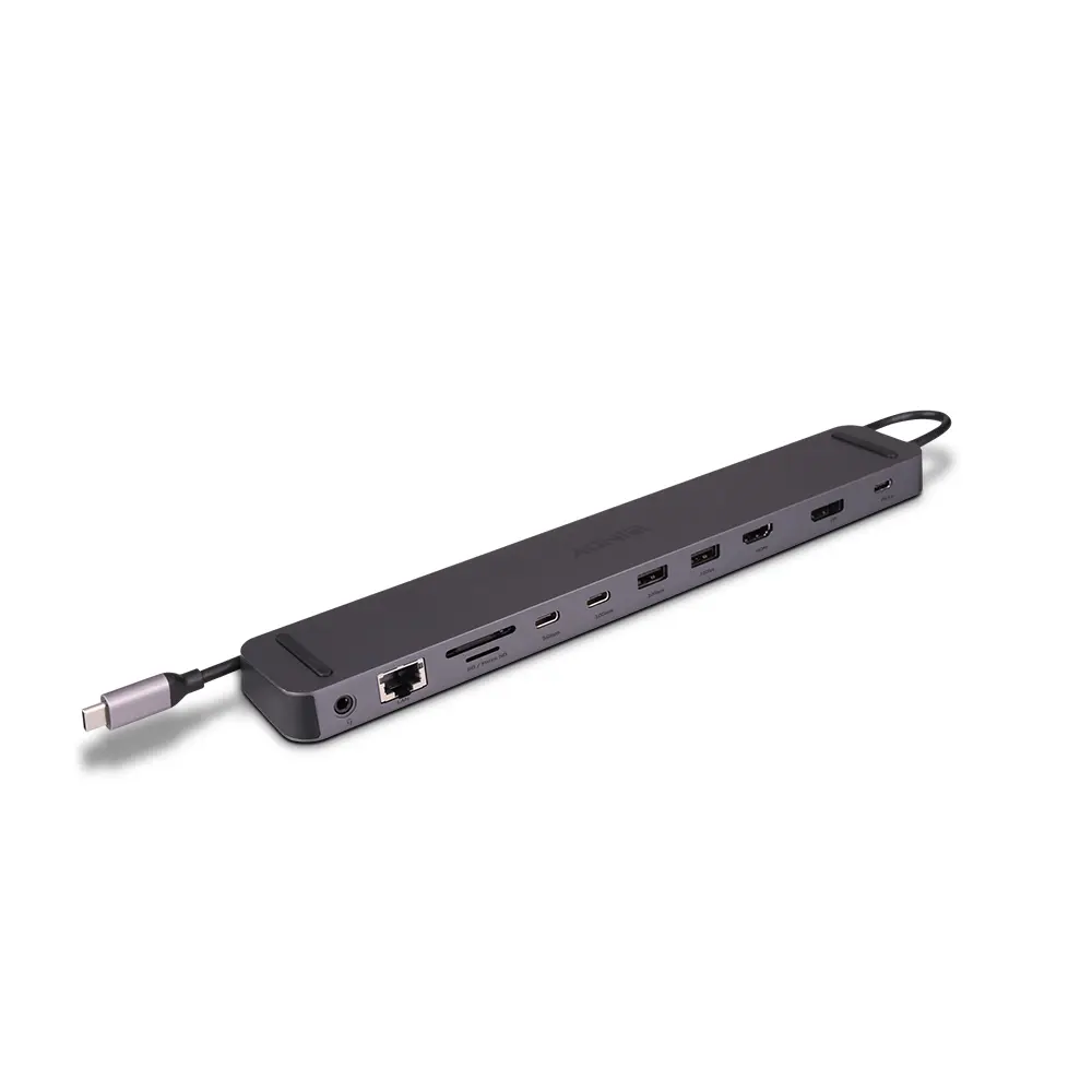 Produktfoto 1 von LINDY 43392, USB C Laptop Mini Dockingstation mit 8K-Unterstützung bei 1 Display