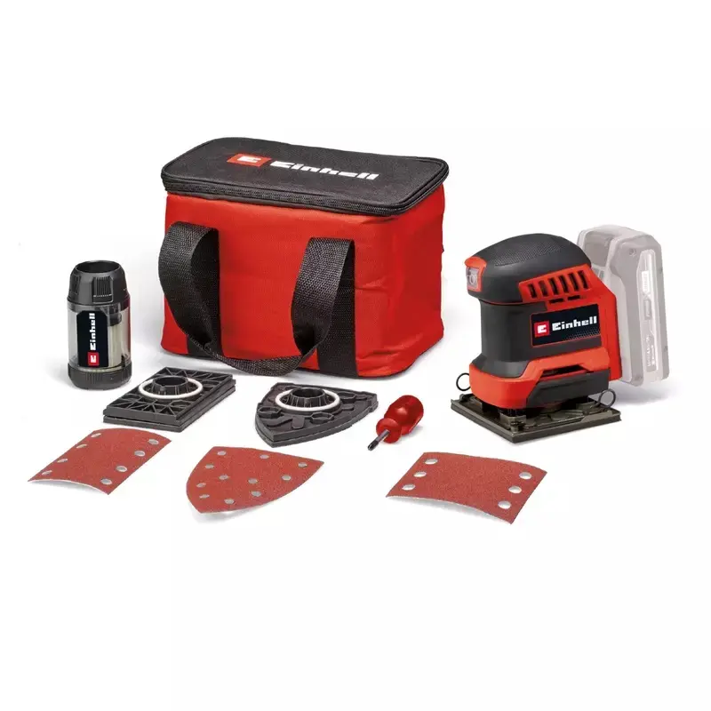 Produktfoto 1 von Einhell Schwingschleifer TE-OS 18/113 3X Li Solo, 18V, 113 x 101mm, SKU: 4460730