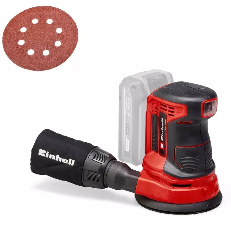 Produktfoto 1 von Einhell TE-RS 18 Li-Solo Akku-Exzenterschleifer (125mm/18V/ohne akku)