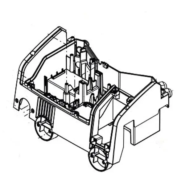 Produktfoto 1 von Kränzle Gehäuse E-Kasten, Kränzle Zubehör und Ersatzteile