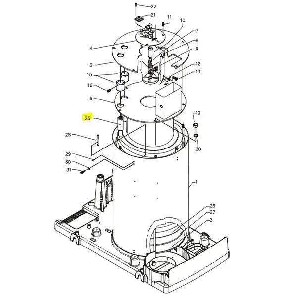 Produktfoto 1 von Kränzle Heizschlange Edelstahl, für Kränzle Therm C