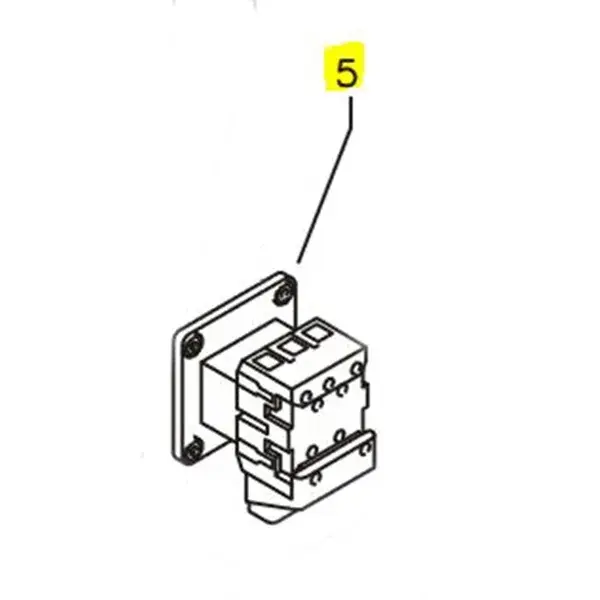Produktfoto 1 von Kränzle Schalter für Kränzle therm, Kraus & Naimer KG32B, T303/D-A056E