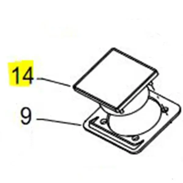 Produktfoto 1 von Kränzle Bedienteil für therm 635-1165, Kränzle Zubehör und Ersatzteile