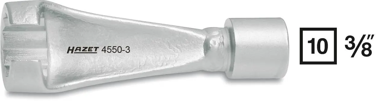 Produktfoto 1 von Hazet 4550-3, Einspritzleitungs-Schlüssel