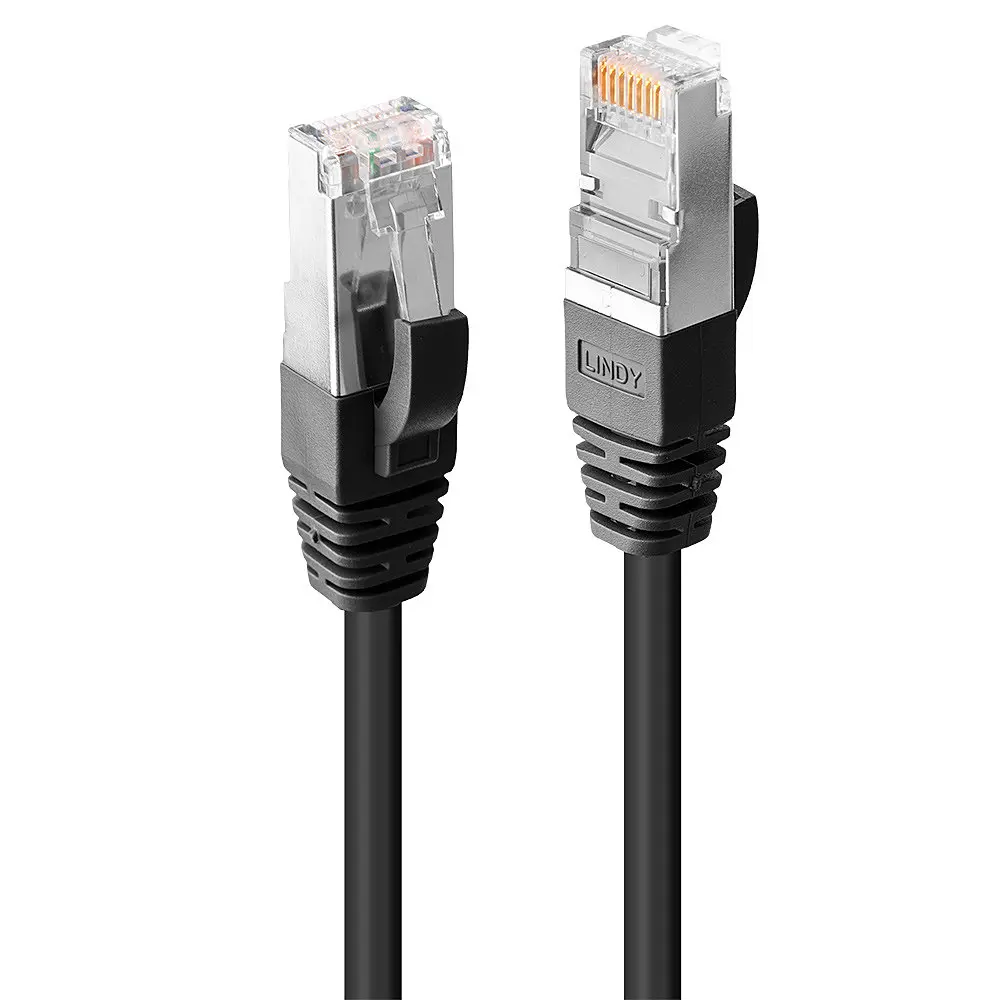 Produktfoto 1 von LINDY 45610, 30m Cat.6 S/FTP LSZH Netzwerkkabel, schwarz (Fluke getestet)