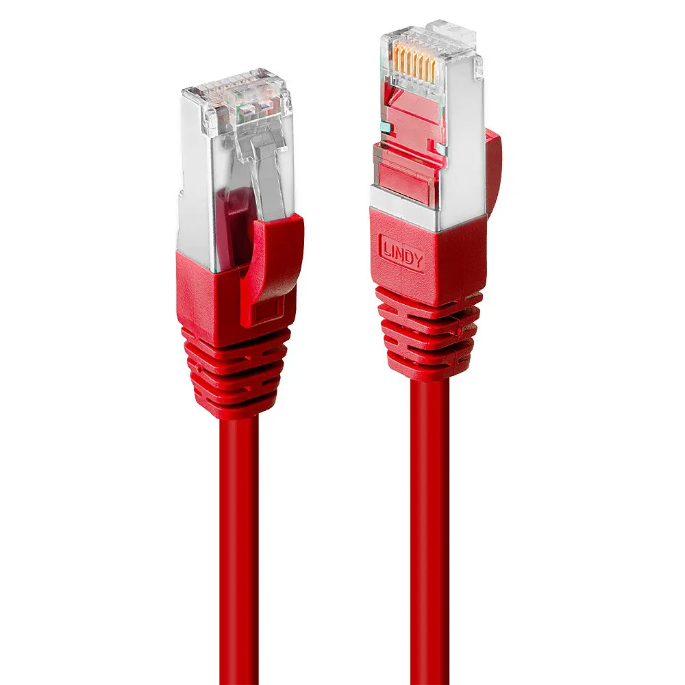 Produktfoto 1 von LINDY 45629, 20m Cat.6 S/FTP LSZH Netzwerkkabel, rot (Fluke getestet)