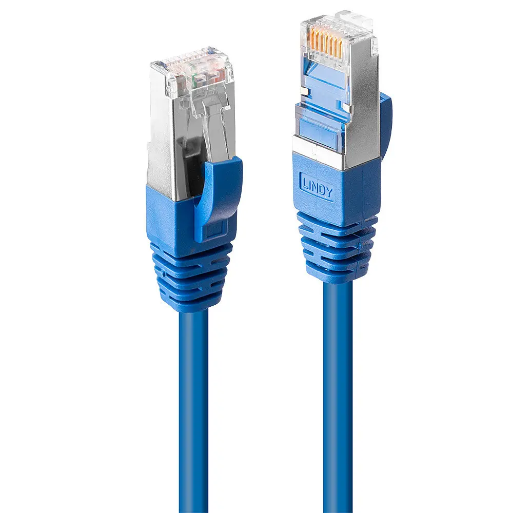 Produktfoto 1 von LINDY 45650, 30m Cat.6 S/FTP LSZH Netzwerkkabel, blau (Fluke getestet)