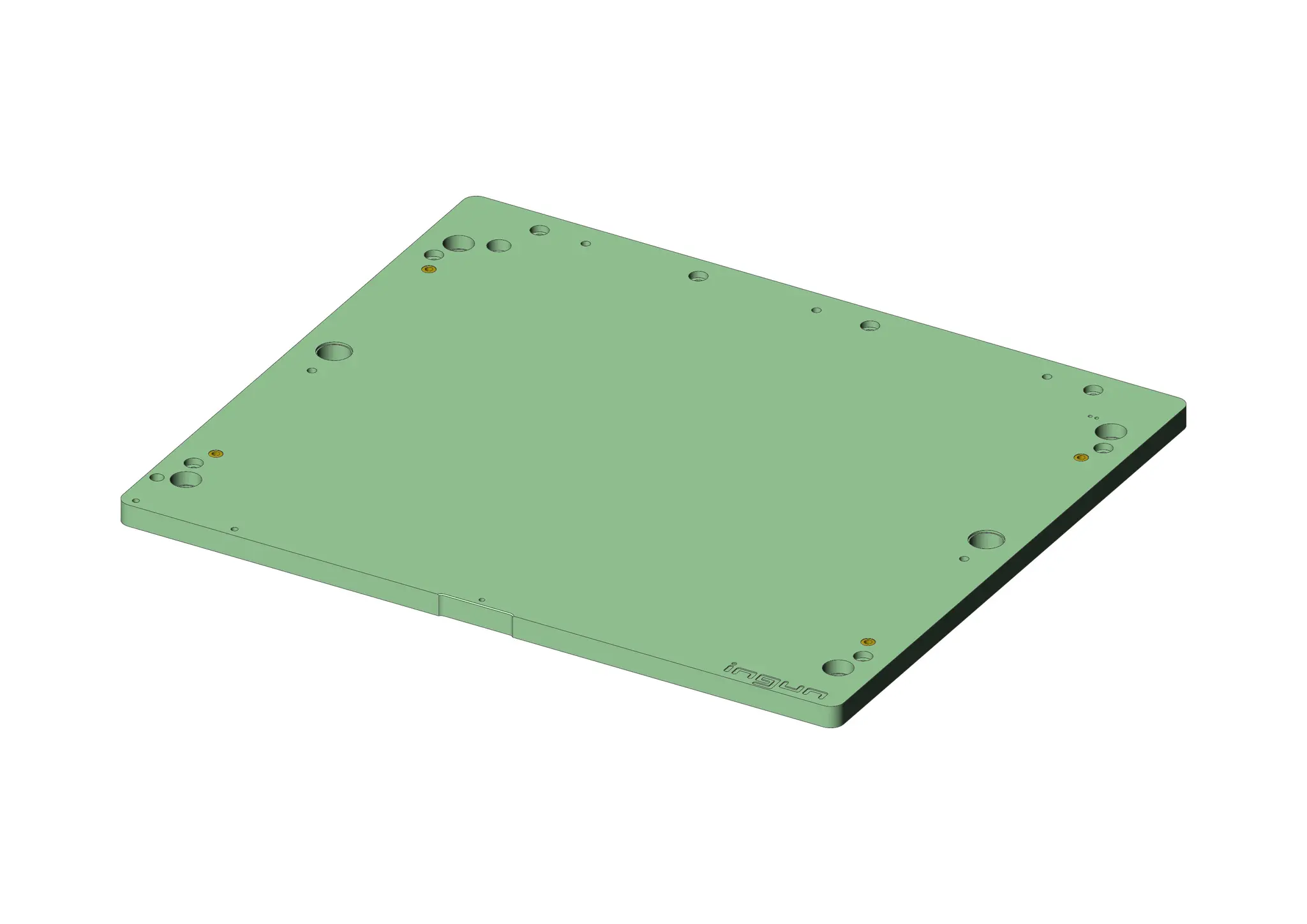 Produktfoto 1 von Ingun KTP ATSMA12/S-7, Kontaktträgerplatte, SKU: 45901