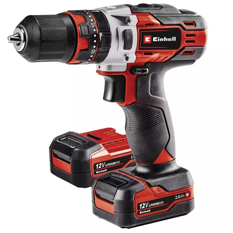Produktfoto 1 von Einhell Akku-Schlagbohrschrauber TE-CD 12/1 Li-i, 12V / 2,0Ah, mit 2 Akkus