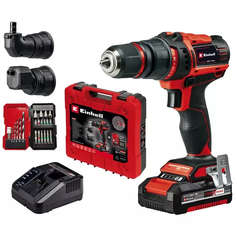 Produktfoto 1 von Einhell TE-CD 18/45 3X-Li+22 Power X-Change Akku-Bohrschrauber