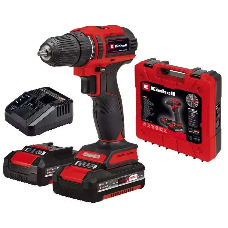 Produktfoto 1 von Einhell TE-CD 18/40 Li BL Akku-Bohrschrauber (40Nm/18V/2x2,0Ah) Koffer