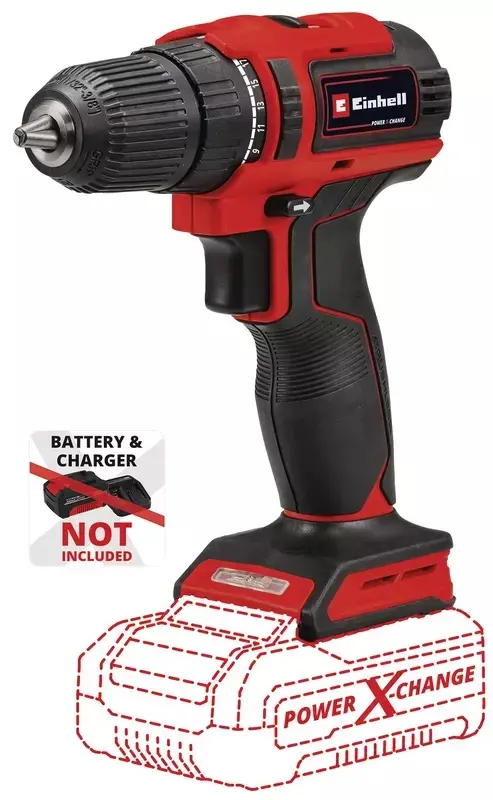 Produktfoto 1 von Einhell TE-CD 18/40 Li BL - Solo Power X-Change Akku-Bohrschrauber