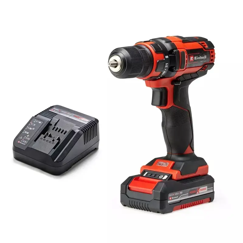 Produktfoto 1 von Einhell Akku-Bohrschrauber TC-CD 18/35 Li, 18V / 1,5Ah, mit Akku und Ladegerät
