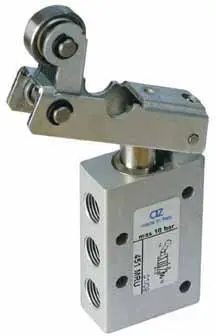 AZ Pneumatica 451 MRU, Wegeventil 5/2 1/8" Rollenbetätigung, SKU: 05.221.4