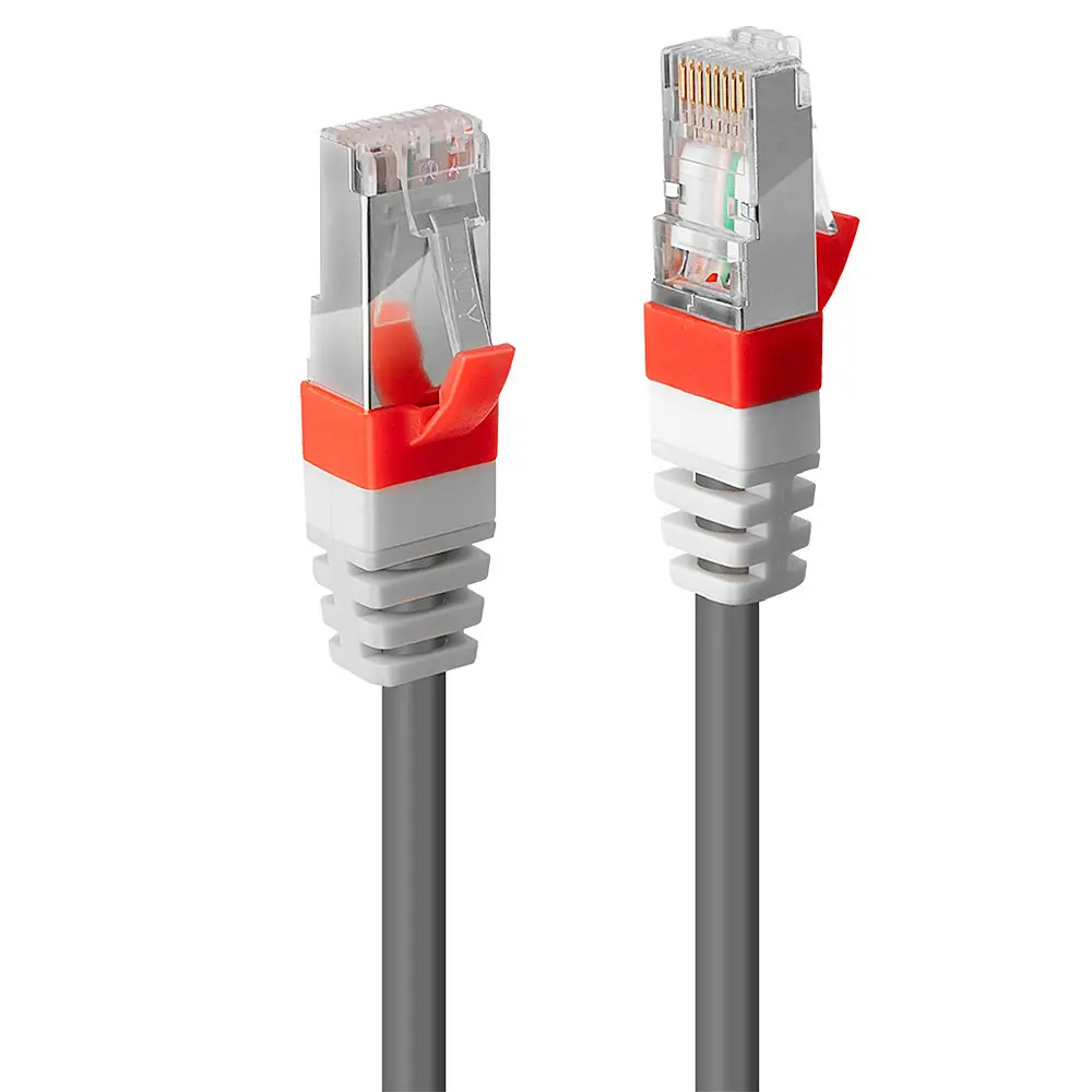 Produktfoto 1 von LINDY 45358, 15m Cat.6A S/FTP LSZH Netzwerkkabel, grau (Fluke getestet)