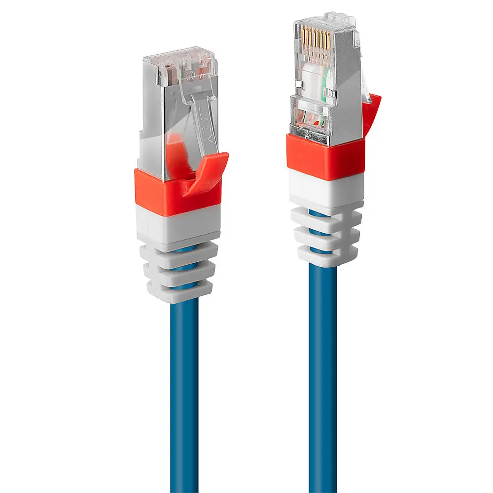 Produktfoto 1 von LINDY 45381, 20m Cat.6A S/FTP LSZH Netzwerkkabel, blau (Fluke getestet)