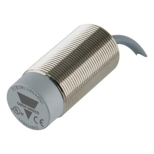 Produktfoto 1 von Carlo Gavazzi ICB30L50N22PC, NÄHERUNGSSENSOR IND. M30 CAB 50MM PNP NC NO-FLUSH