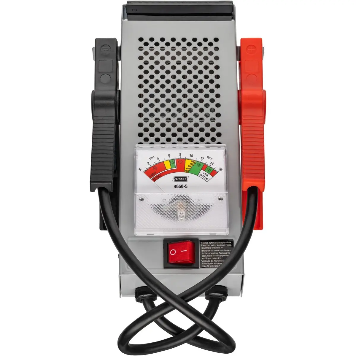 Produktfoto 1 von Hazet 4650-5, Kfz-Batterietester 6 V, 12V 333mm