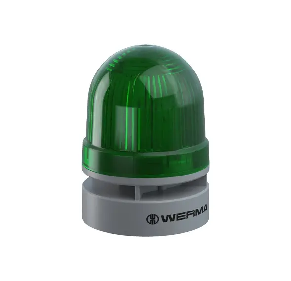 Produktfoto 1 von Werma 460.210.75, Mini TwinLIGHT Combi  24VAC/DC GN