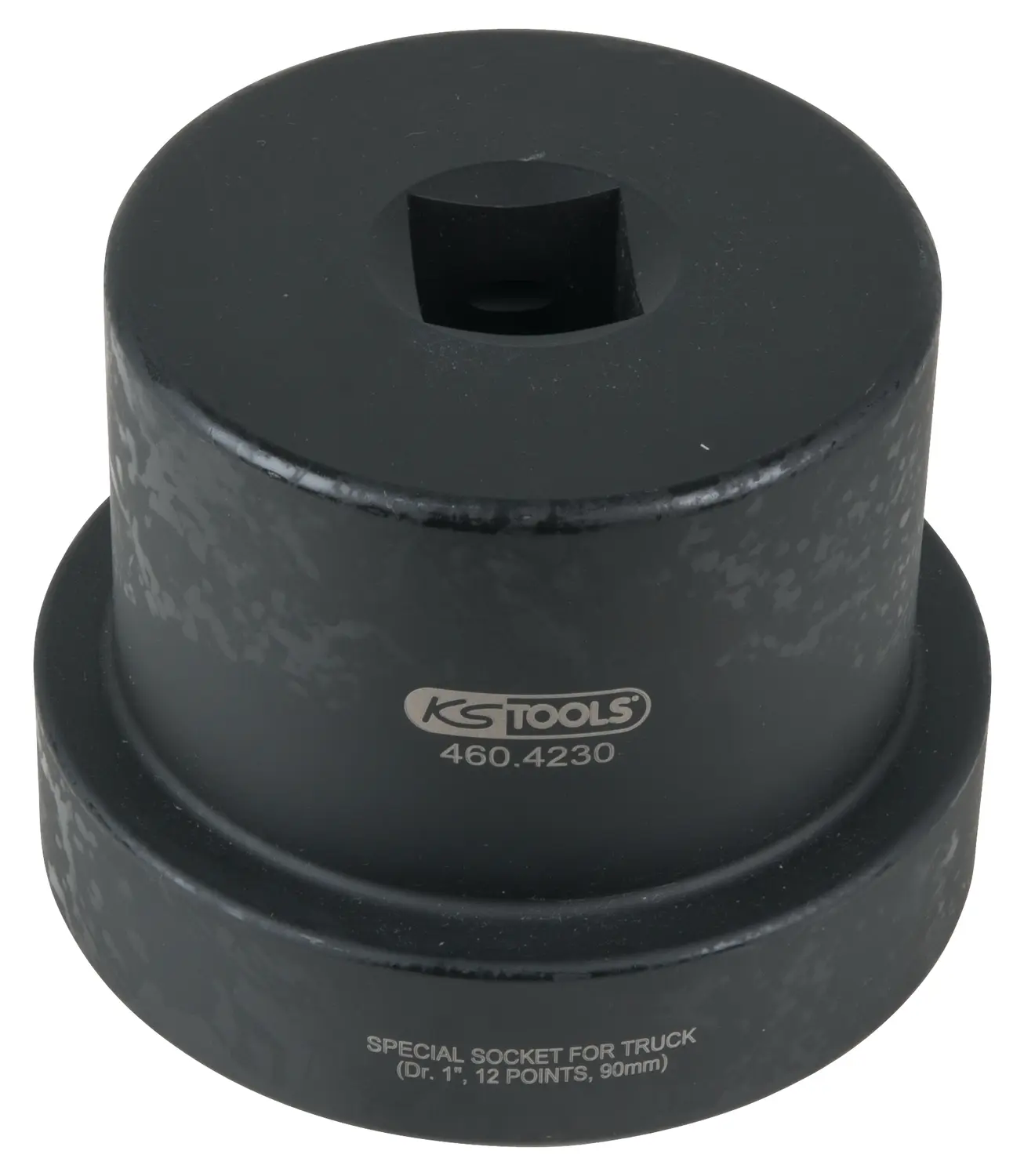 Produktfoto 1 von KS Tools 460.4230, 1" Achsmuttern-Schlüssel mit Führungsbund, 12-kant