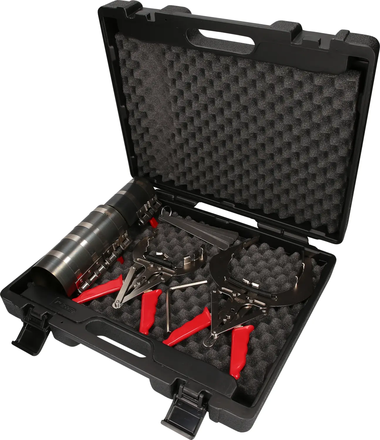 Produktfoto 1 von KS Tools 460.5605, Kolbenring-Spannband-Satz, 57 - 125 mm, 5-tlg