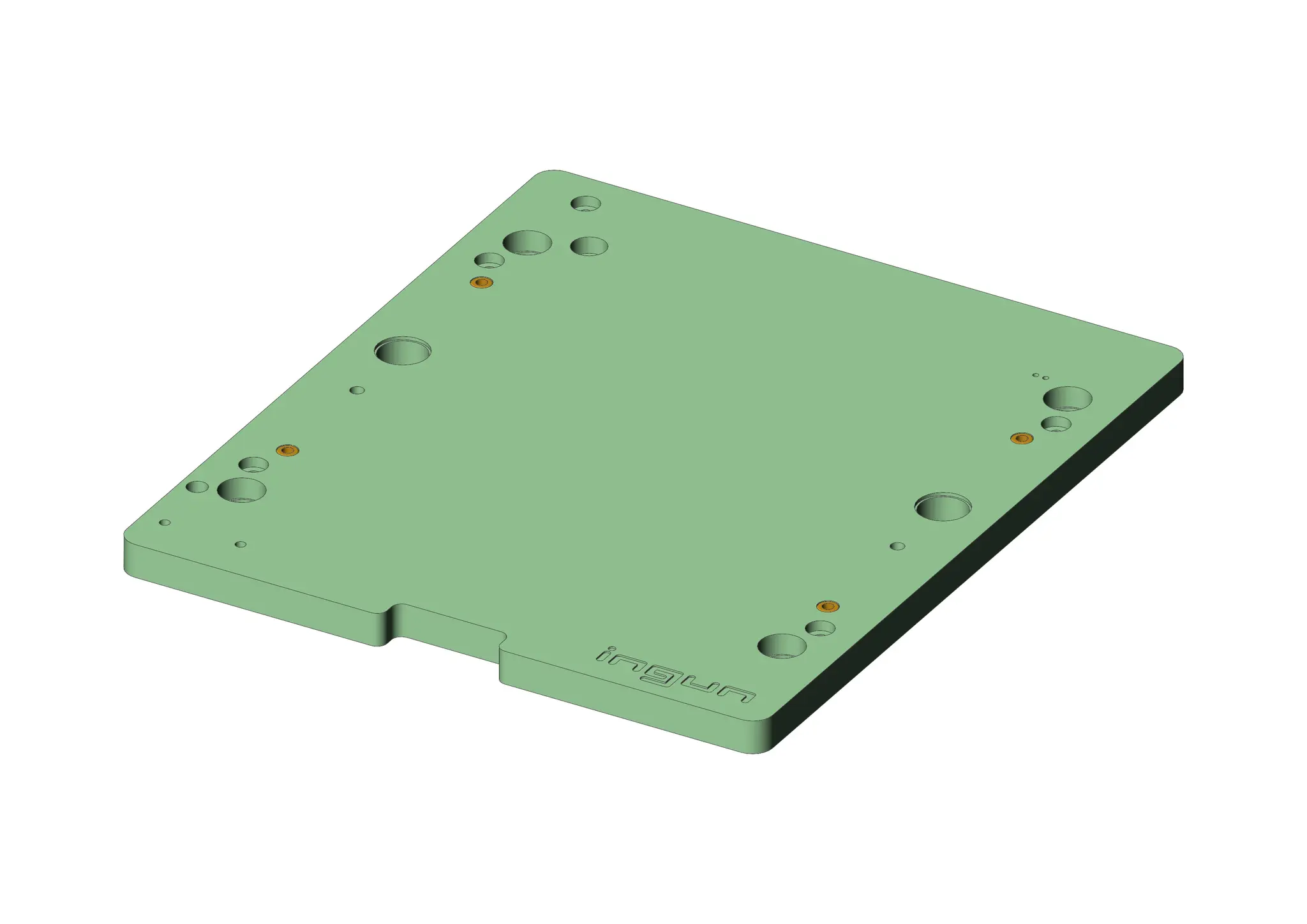 Produktfoto 1 von Ingun KTP ATSMA09, Kontaktträgerplatte, SKU: 46007