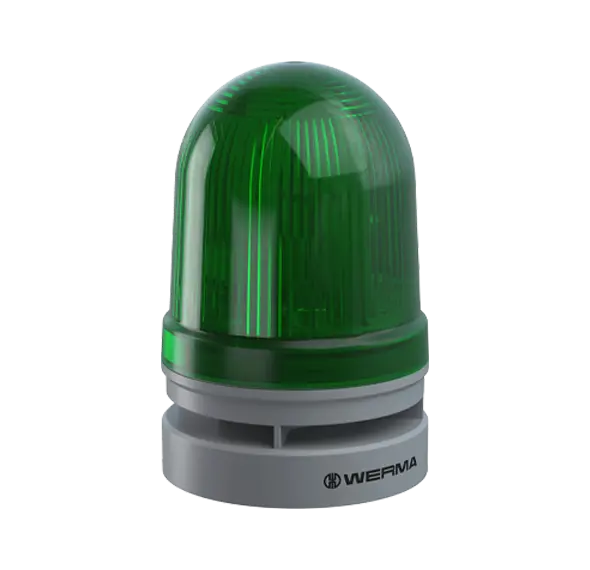 Produktfoto 1 von Werma 461.220.70, Midi TwinFLASH Combi 12/24VAC/DC GN