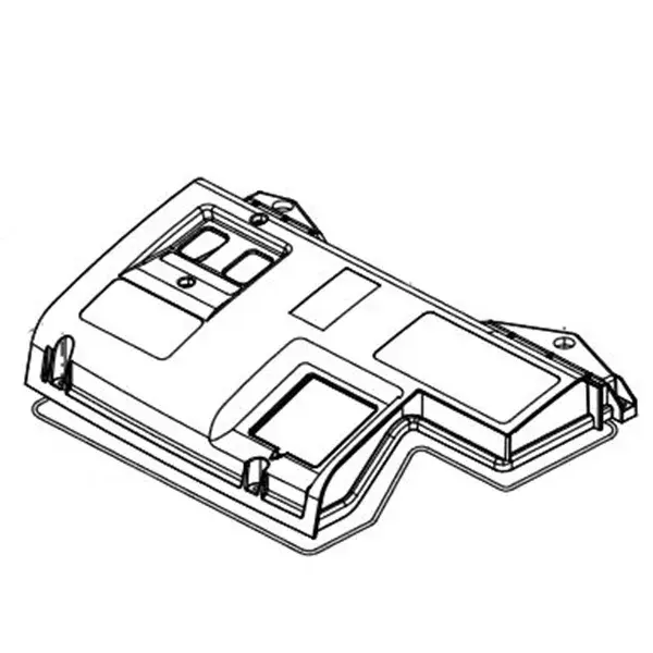 Produktfoto 1 von Kränzle Deckel f. E-Kasten therm 875-1, (schwarz)