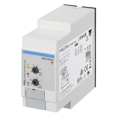 Carlo Gavazzi PPB02CM48, 480 VAC 3-PH ASYMMETRIE RLY