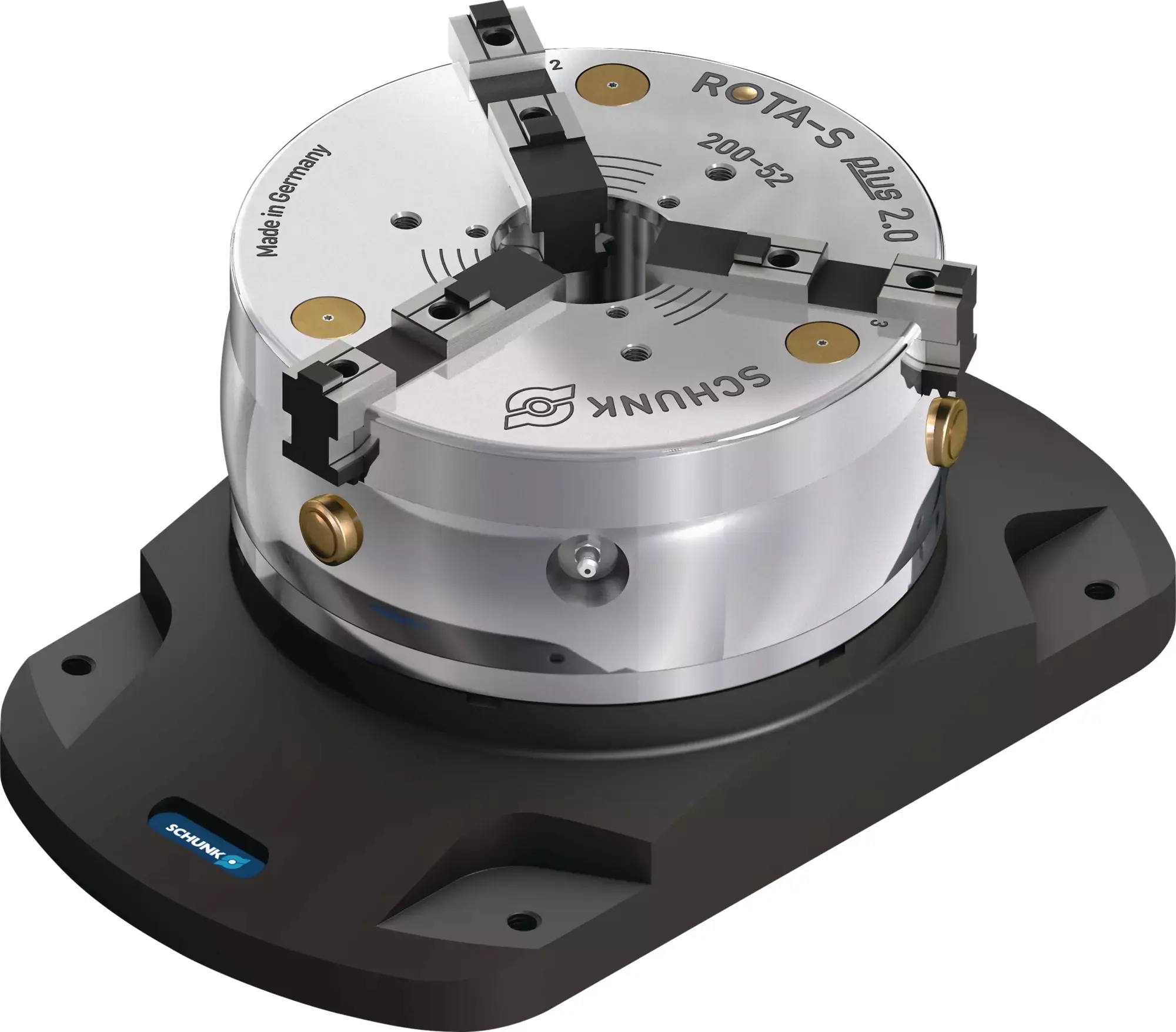 Produktfoto 1 von SCHUNK PAL ROTA-S plus 2.0 200-2, Spannpaletten mit Spannmittel