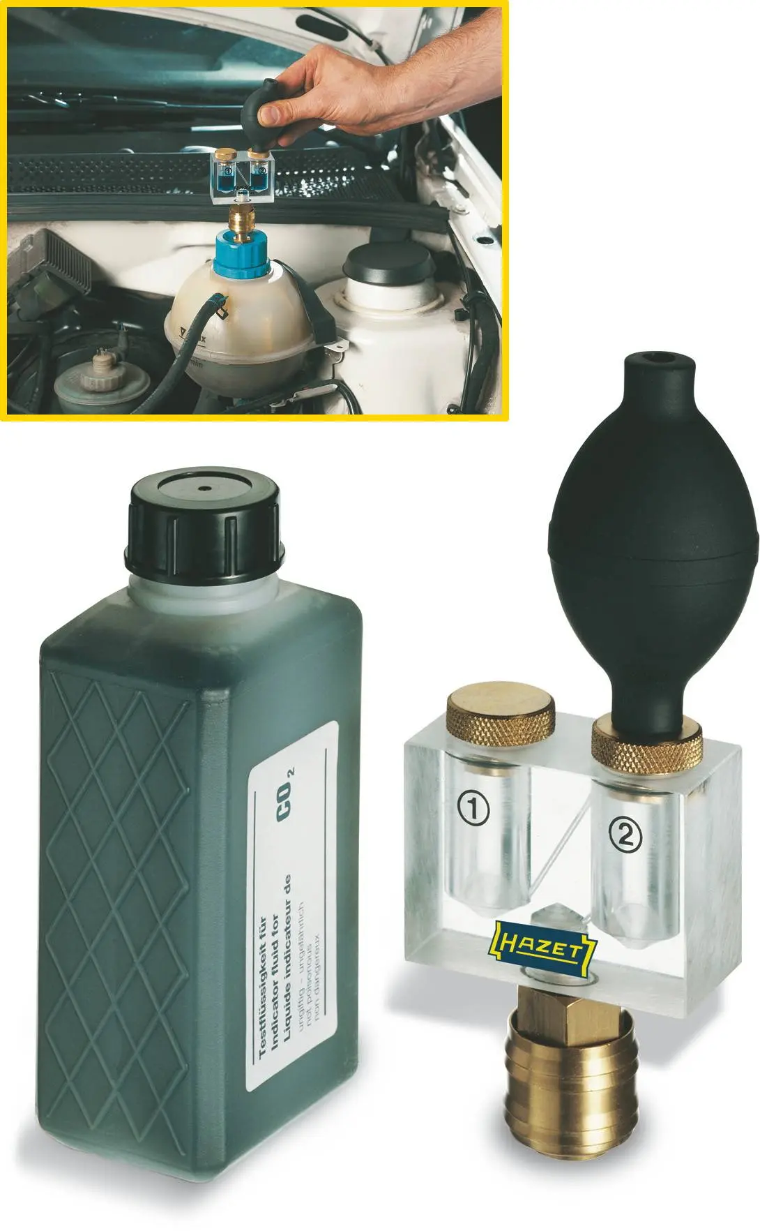 Produktfoto 1 von Hazet 4800-41, Zylinderkopf-Lecktester