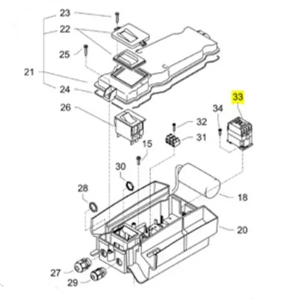 Produktfoto 1 von Kränzle Schütz 100-K12KG10, 200 Volt 50/60 Hz