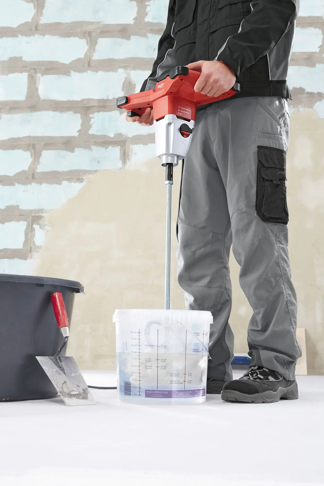Produktfoto 1 von FLEX Tools 495921, Rührwerk MXE 1202+WR2 140 1200 Watt 2-Gang-Rührer