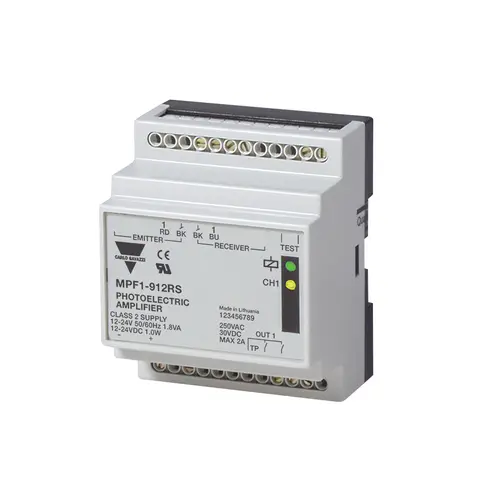 Carlo Gavazzi MPF1-912RS, FOTOVERSTÄRKER 1KANAL 12-24VAC/DC HOCHSPANNUNGSAUSGANG