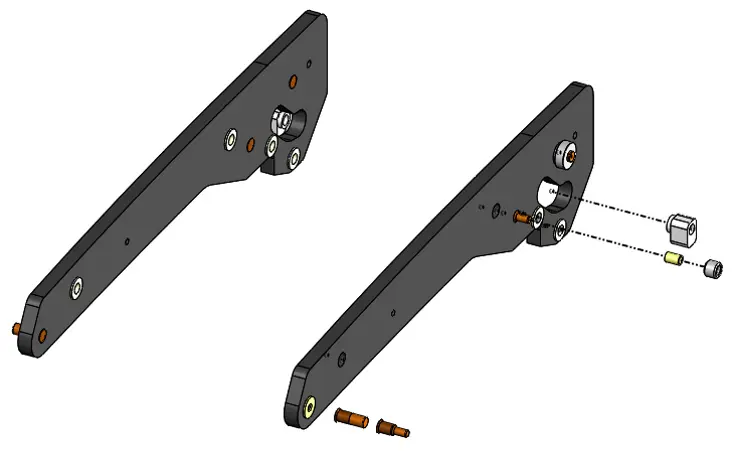 Ingun ETK-KOP-MA2x11/12, Ersatzteilkit Koppel
