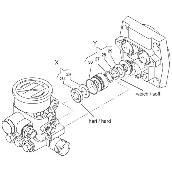 Produktfoto 1 von Kränzle Manschetten AZ-L 14 mm für Kränzle 1152