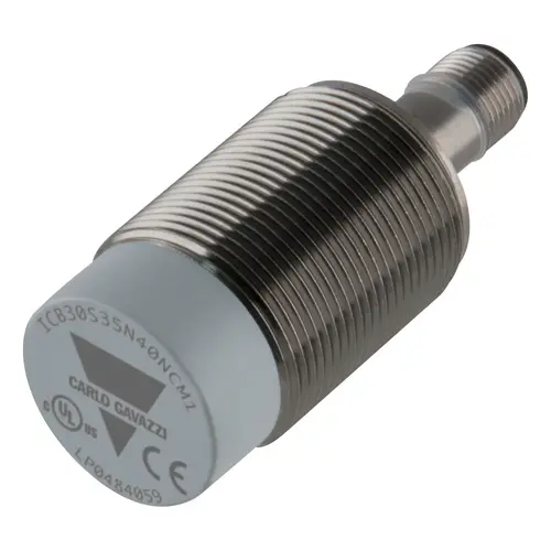 Produktfoto 1 von Carlo Gavazzi ICB30S35N40POM1, PROX IND. M30 3X STECKER KURZ PNP NEIN NO-FLUSH